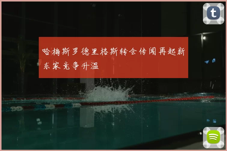 哈梅斯罗德里格斯转会传闻再起新东家竞争升温